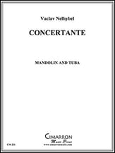 CONCERTANTE Tuba and Mandolin Duet P.O.D. cover